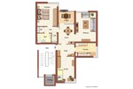 Love is in the air – Helle 3,5-Zimmer-Wohnung mit Weitblick im 6. OG - Etagenwohnung Bochum Laer | Angebot:27327929